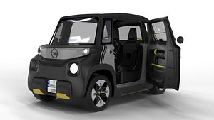 Opel Rocks E 2020 3d model HQ interior model