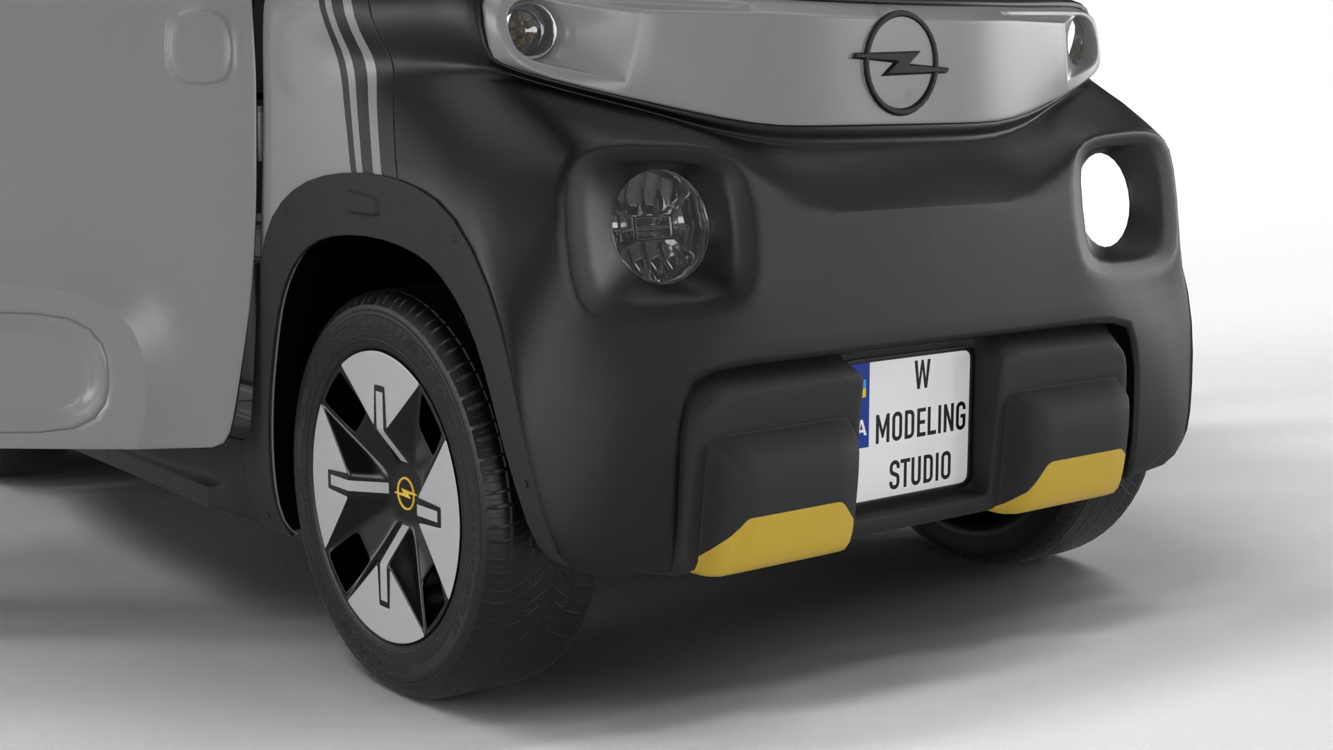 Opel Rocks E 2020 3d Model HQ Interior Model - TurboSquid 2229516