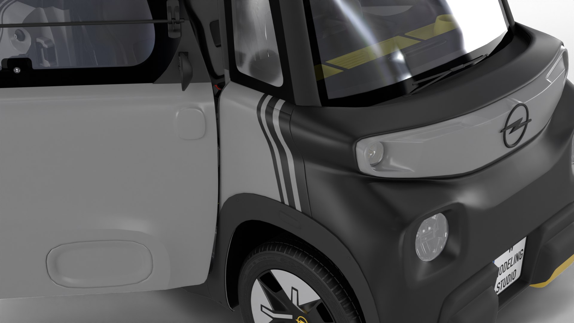 Opel Rocks E 2020 3d Model HQ Interior Model - TurboSquid 2229516