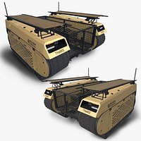 Themis UGV robotics desert
