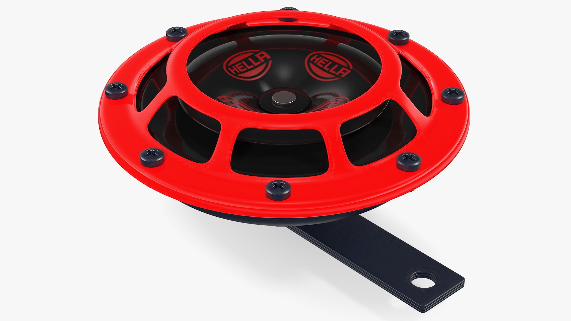 Hella Low Tone 300Hz Electric Car Horn 3D model preview