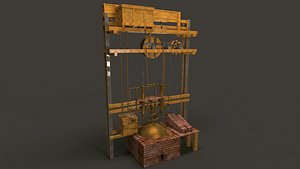 ivan polzunov steam engine 3D model
