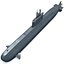 german submarine type 209 3d model