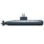 german submarine type 209 3d model