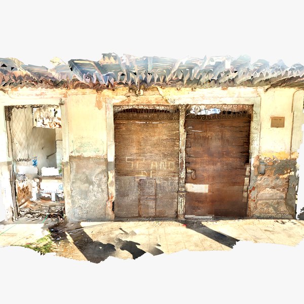Destroyed Grocery Store 3D 모델 - TurboSquid 1968989