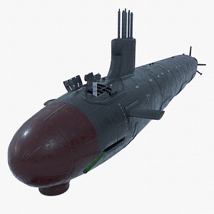 Submarine Virginia Class 3D