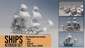 SHIPS Kitbash Set