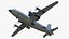 Airborne Early Warning and Control Aircraft 3D model