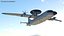 Airborne Early Warning and Control Aircraft 3D model