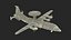 Airborne Early Warning and Control Aircraft 3D model