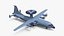 Airborne Early Warning and Control Aircraft 3D model