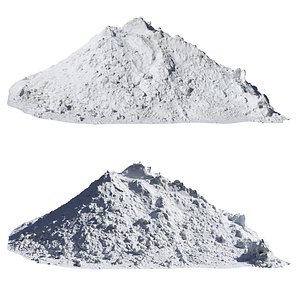 Ultra realistic A bunch of snow Scan