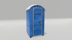 3D model porta potty