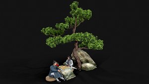 3D man Character model