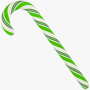 Candy Cane V4 3D model