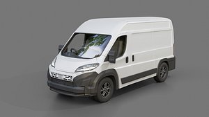 3D Fiat e-Ducato Panel Van L2H2 2024 model