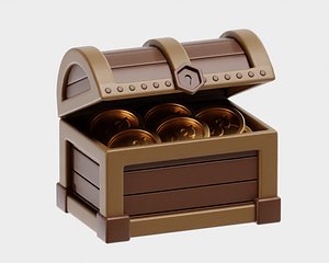 Treasure Chest Treasure box 3D