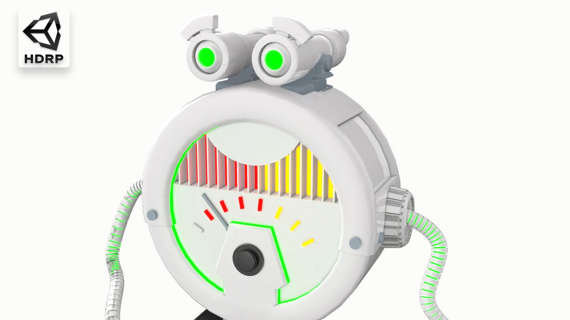 3D Futuristic Unity-compatible Robot Unity Hdrp - TurboSquid 2211506