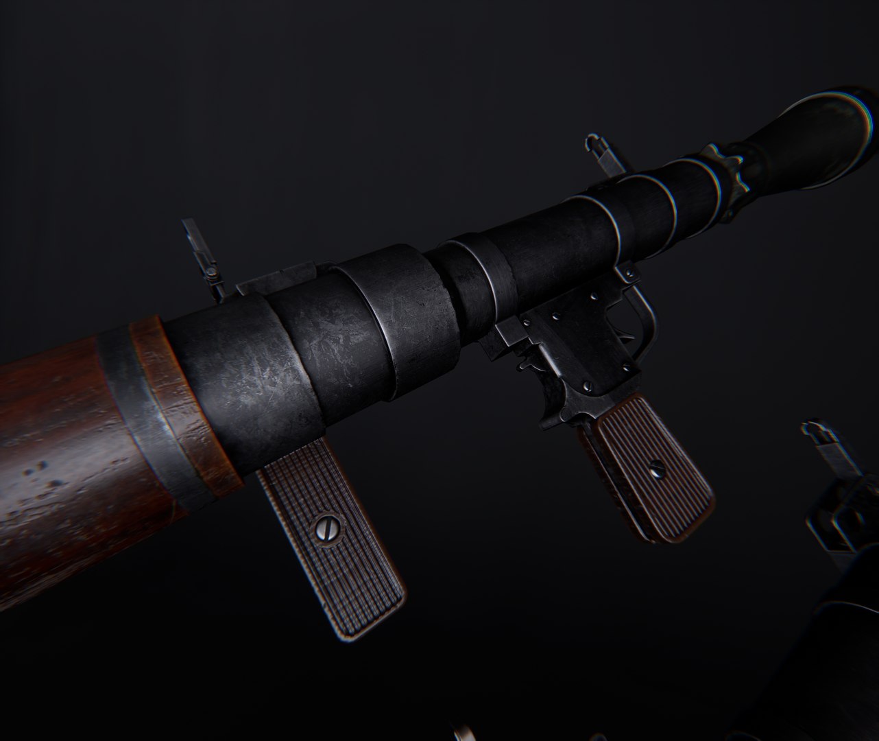 RPG-7 AAA Game Ready PBR Low-poly 3D Model 3D Model - TurboSquid 1999484