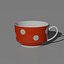 Soviet polka dot cup