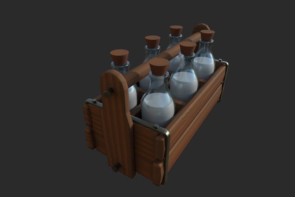 Milk Container 3D - TurboSquid 1743225