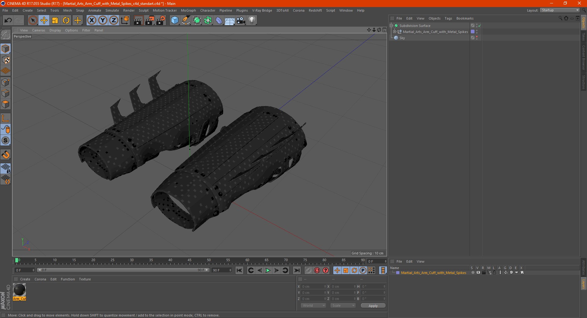 martial arts arm cuff 3D model https://p.turbosquid.com/ts-thumb/fx/bXug57/Wn/martialartsarmcuffwithmetalspikes3dmodel023/jpg/1612012128/1920x1080/fit_q87/62e9e7f4b45640de36fefaf2cc3d308e94a84467/martialartsarmcuffwithmetalspikes3dmodel023.jpg