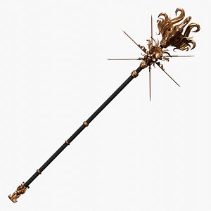 3D Staff of the dead model