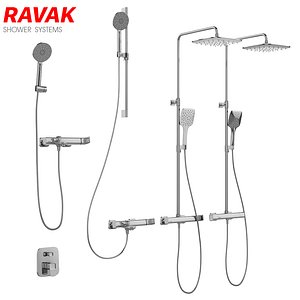 3D bathroom mixer set ravak