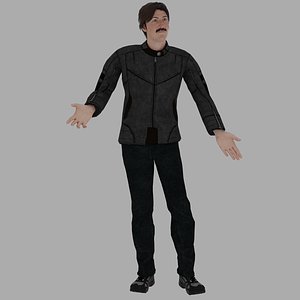 3D model male character