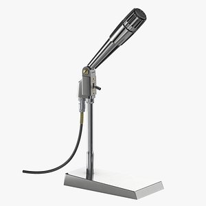 Vintage Japanese Microphone