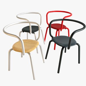 3D emeco parrish chair model