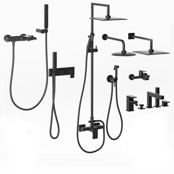 Mixer shower cezares 3D model - TurboSquid 1643311