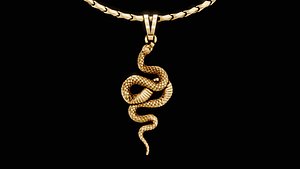 snake pendant