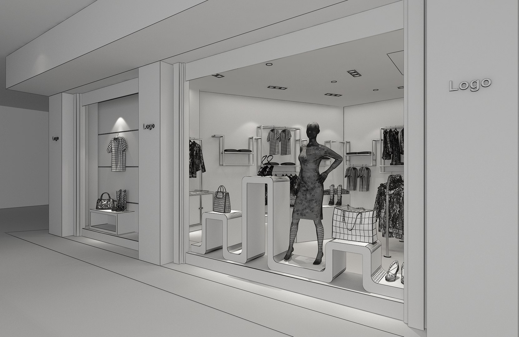 Clothing Store 03 model - TurboSquid 1873775