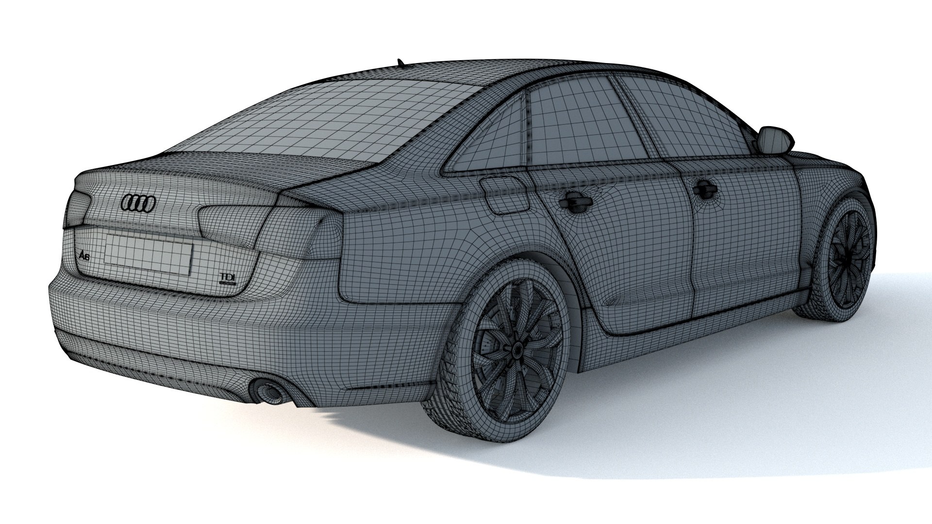 Audi A6 3D Model - TurboSquid 2002212