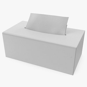 Tissue Box White