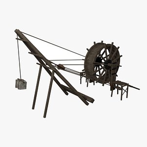 Roman construction crane