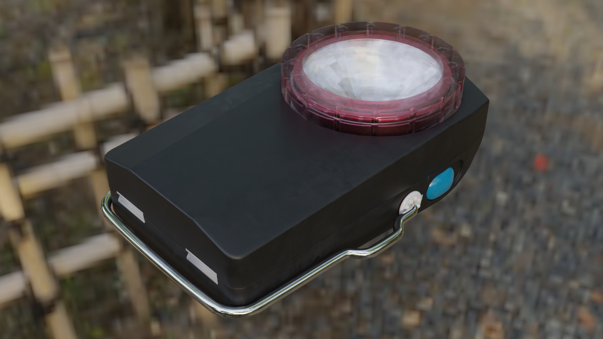 3D Old Lantern-style Flashlight Model - TurboSquid 1967676