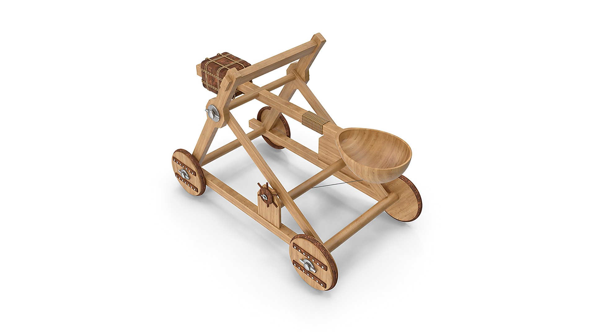 3D Model Catapult - TurboSquid 2124612