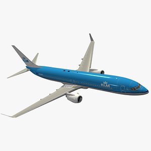 3d boeing 737-900 klm