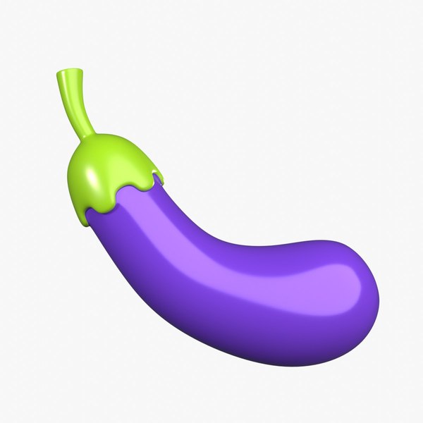 3D Eggplant model