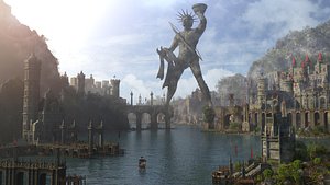 3D Colossus of Rhodes