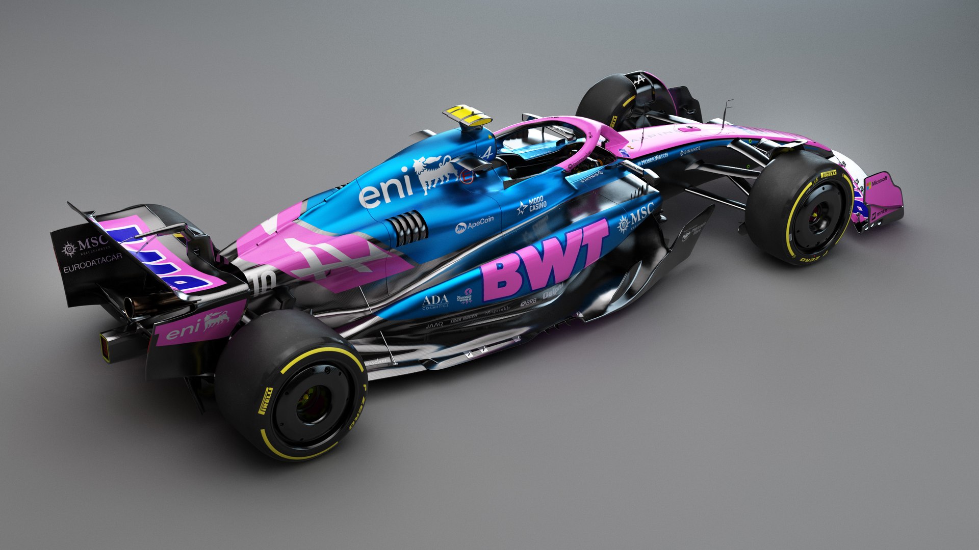 F1 Alpine A525 2025 Model - TurboSquid 2377023