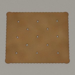 cracker 3d model