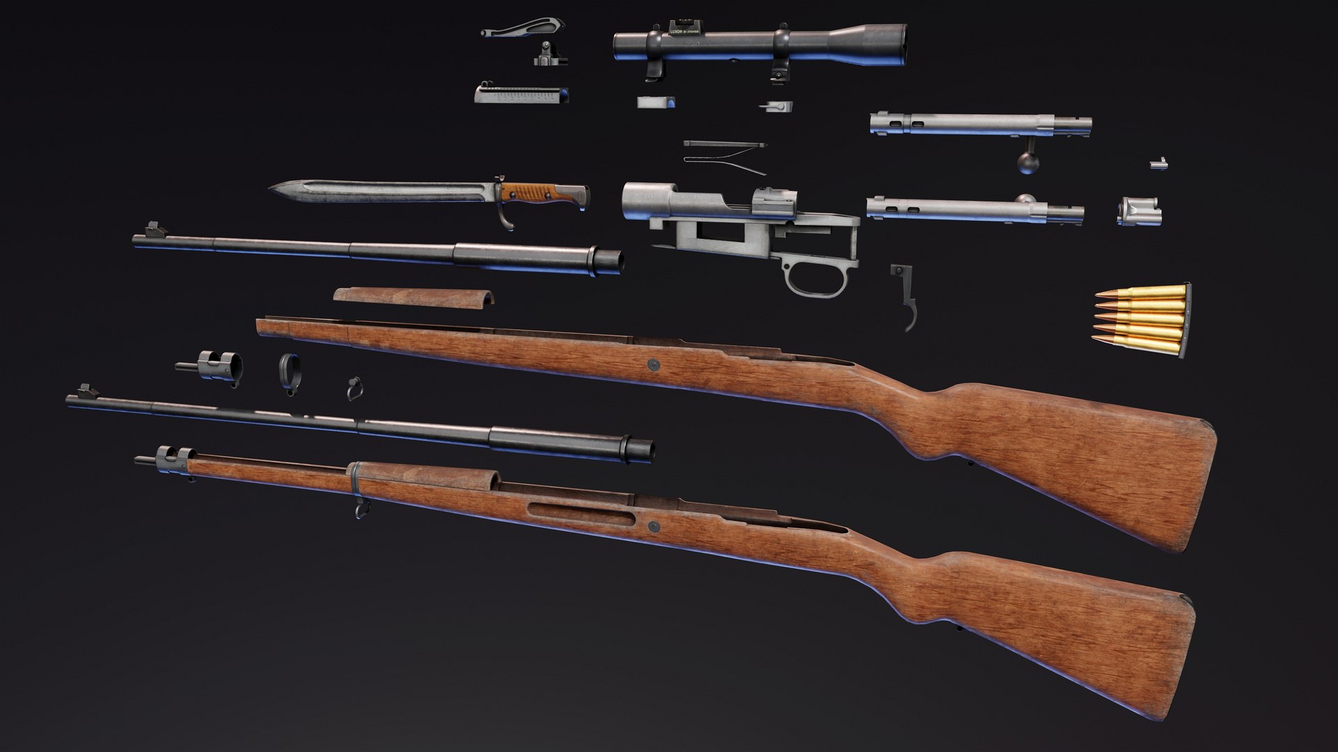 Gewehr 98 3D model https://p.turbosquid.com/ts-thumb/fy/DnipK4/bB/gew98_prev_0009/jpg/1734430076/1920x1080/fit_q87/02cd75a2a11099851612abfefa4664cf5ce23fa5/gew98_prev_0009.jpg
