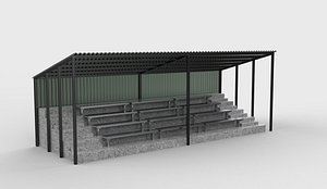 Grandstand 3 3D model model