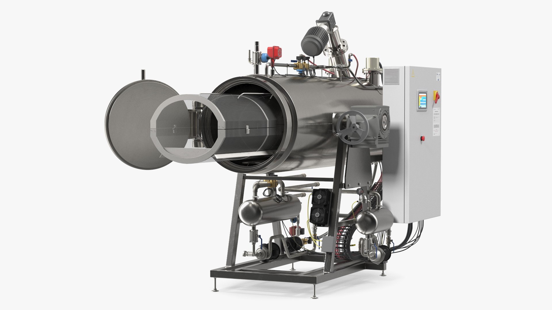 Aquamation Machine Open 3D model preview