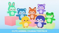 Cute Stylized Animal Character Pack