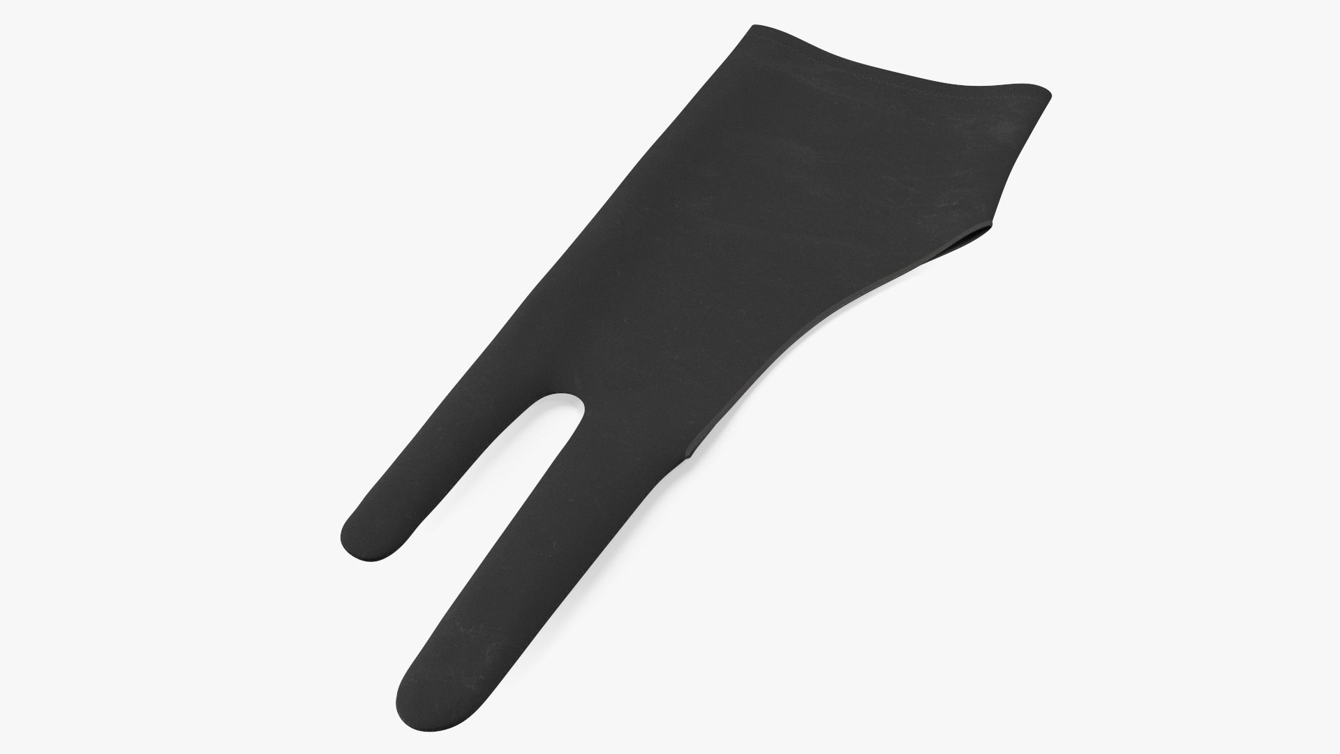 Artist Glove Black 3D model preview