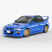 Subaru Impreza WRX STi 22B